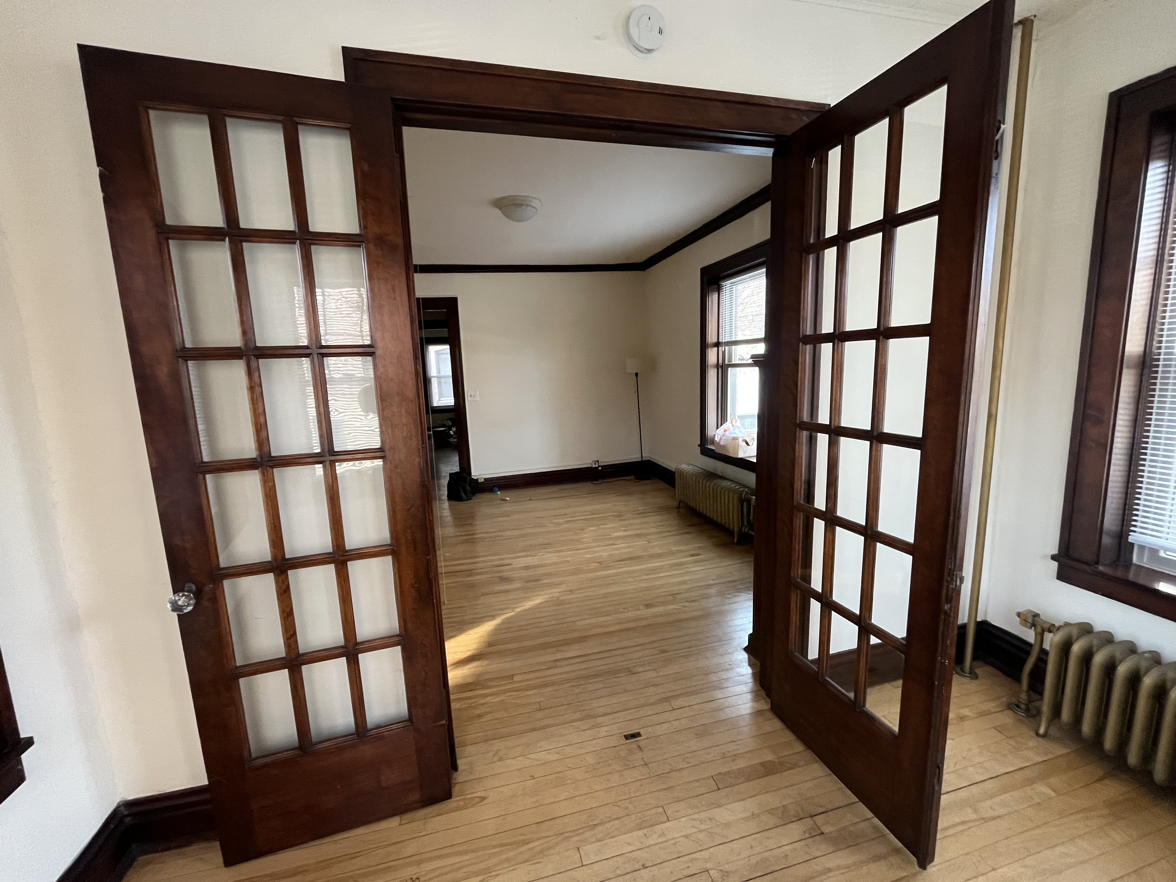 Historic French doors